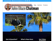 Tablet Screenshot of johnblazechatman.com